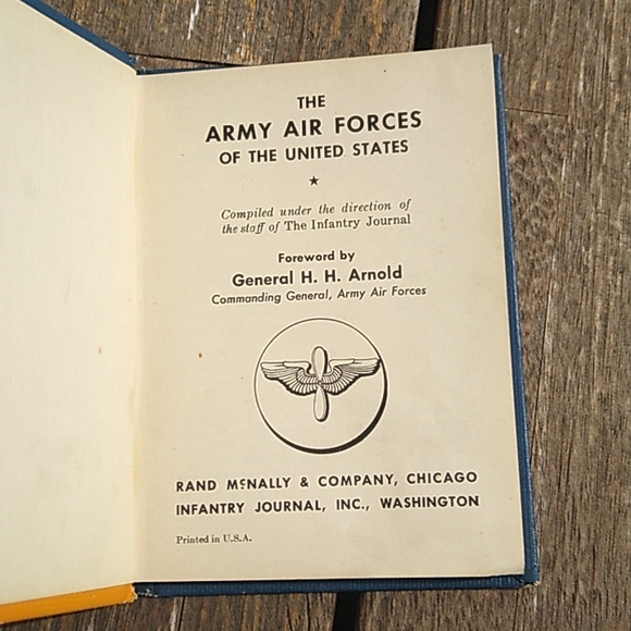 *Sold *Vintage Air Force Book - Picture 7 of 12
